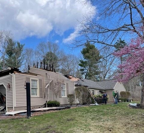 Easton Fire Department Extinguishes 2-Alarm Fire at Home on Eastwood Lane 