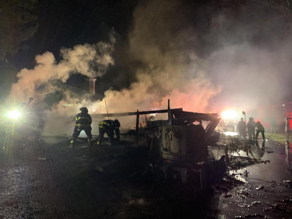 Easton Fire Department Extinguishes Barn Fire Early Sunday&nbsp;Morning