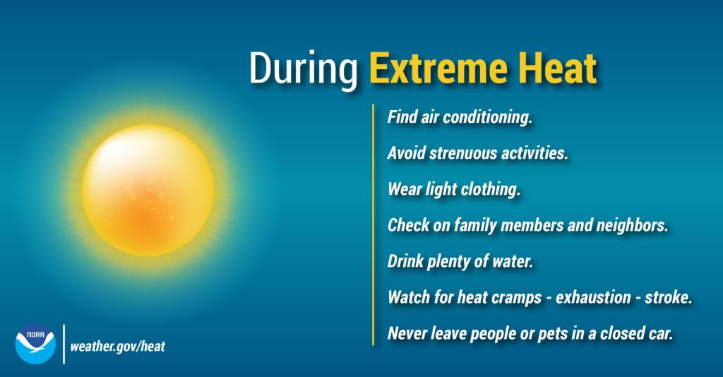 Easton Fire Department Shares Hot Weather Safety Tips Amid Heat Advisory