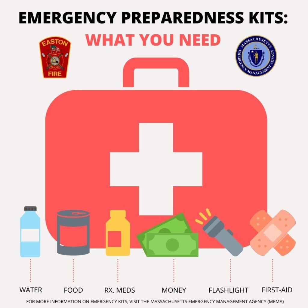 Easton Fire Offers Tips to Create Family Emergency Plan, Build Emergency&nbsp;Kit