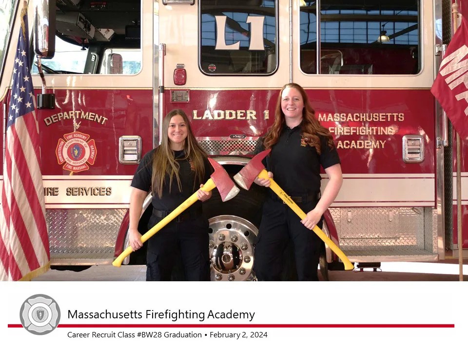 Two Easton Firefighters Graduate from Massachusetts Fire&nbsp;Academy